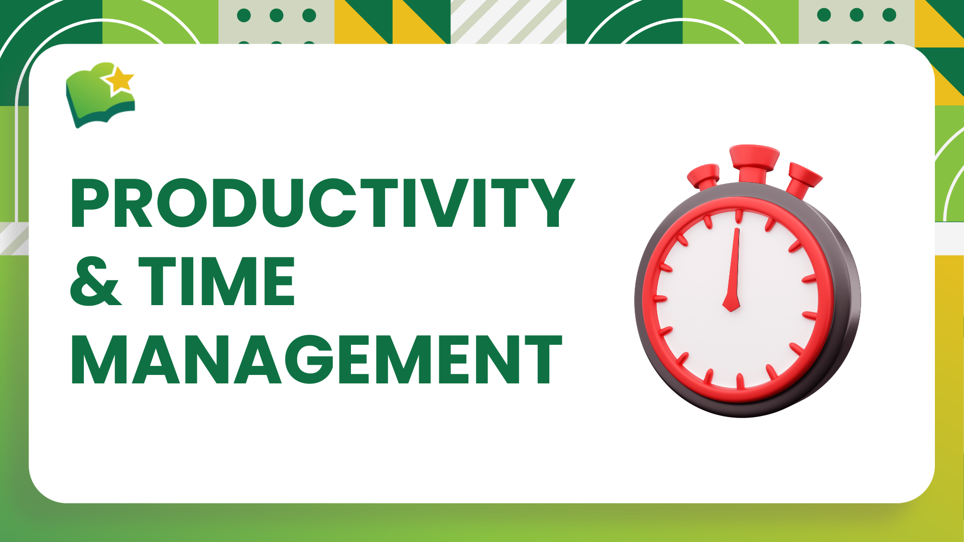 Productivity & Time Management