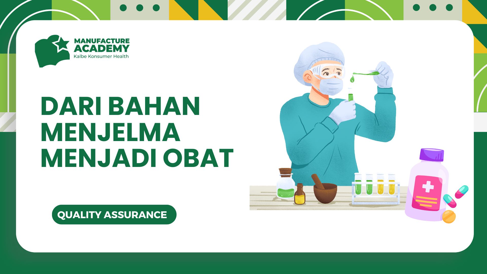 Dari Bahan Menjelma Menjadi Obat