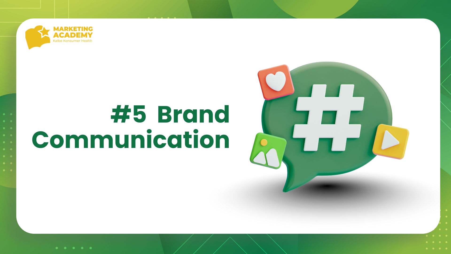 Brand Communciation