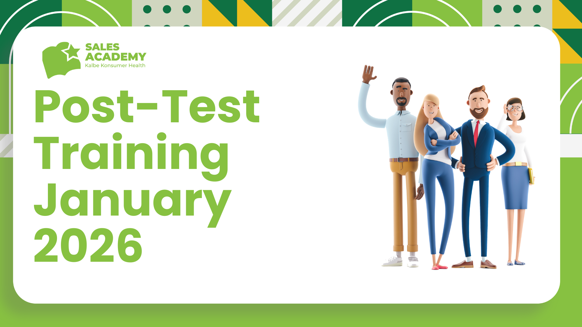 Post-Test Training January 2026