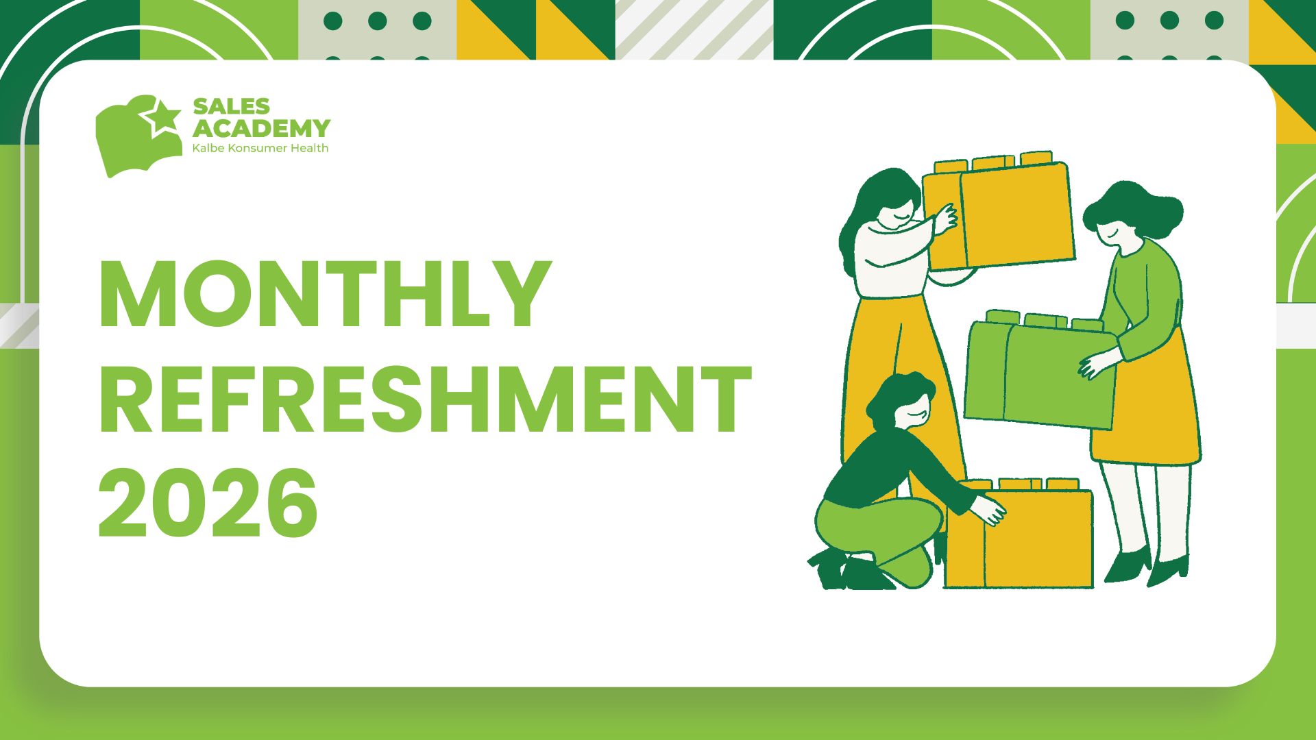 MONTHLY REFRESHMENT 2026