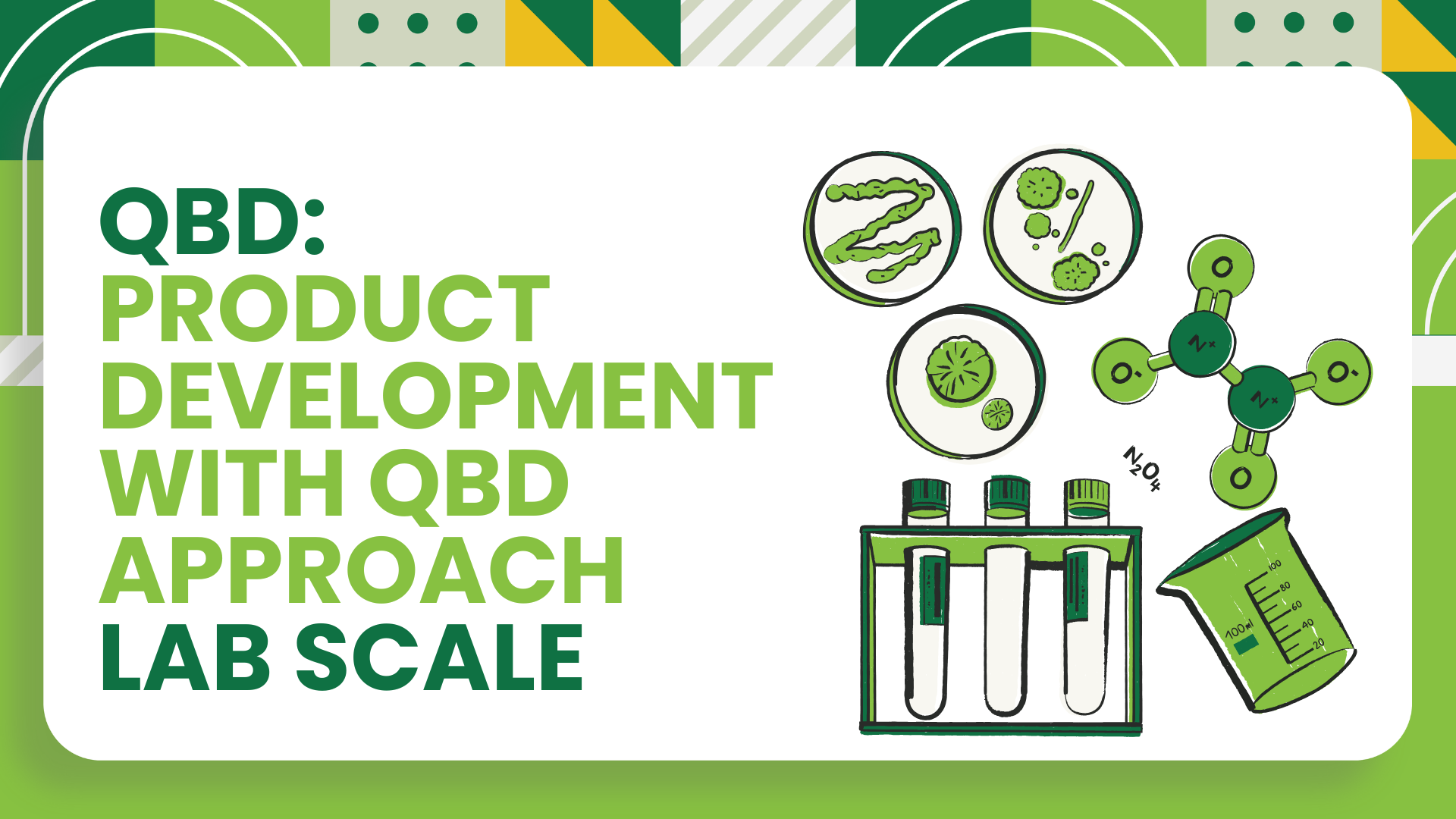 Product Development with QbD Approach Lab Scale